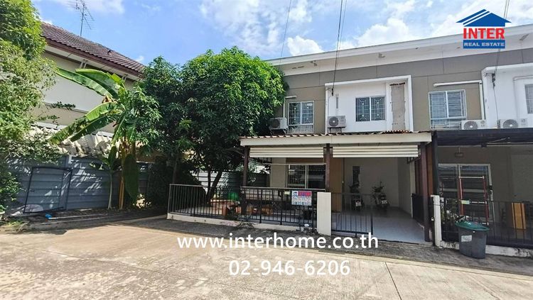 ทาวน์เฮ้าส์ 2 ชั้น 29.5 ตร.ว. หมู่บ้านพฤกษา60-1 รังสิต-บางพูน ซอยรังสิต-ปทุมธานี43 ถนนรังสิต ปทุมธานี เมืองปทุมธานี ปทุมธานี