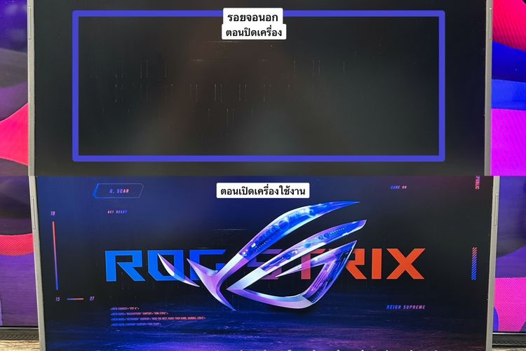 Asus ROG Strix G15 Ryzen9-5900HX Ram16 RTX3050Ti(4GB) SSD512 จอ15.6 FHD 144Hz เกมมิ่งสเปคสูง มีไฟRGBแบบจัดเต็ม เครื่องสวยพร้อมใช้งาน ขายเพีย รูปที่ 16
