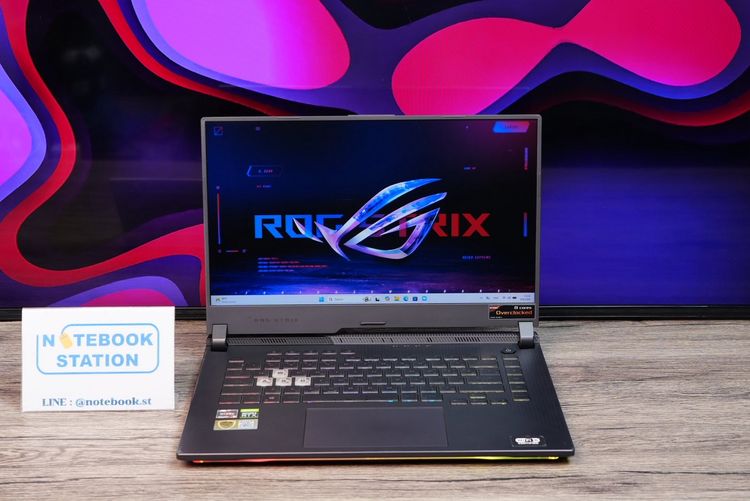 อื่นๆ วินโดว์ 16 กิกะไบต์ ไม่ใช่ Asus ROG Strix G15 Ryzen9-5900HX Ram16 RTX3050Ti(4GB) SSD512 จอ15.6 FHD 144Hz เกมมิ่งสเปคสูง มีไฟRGBแบบจัดเต็ม เครื่องสวยพร้อมใช้งาน ขายเพีย