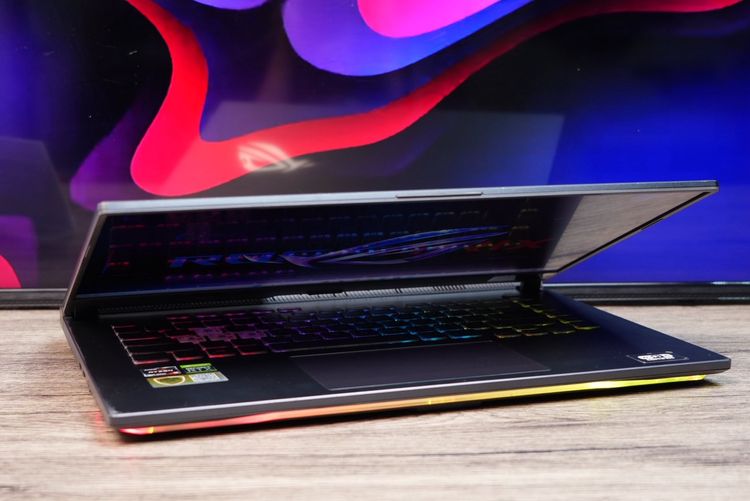 Asus ROG Strix G15 Ryzen9-5900HX Ram16 RTX3050Ti(4GB) SSD512 จอ15.6 FHD 144Hz เกมมิ่งสเปคสูง มีไฟRGBแบบจัดเต็ม เครื่องสวยพร้อมใช้งาน ขายเพีย รูปที่ 5