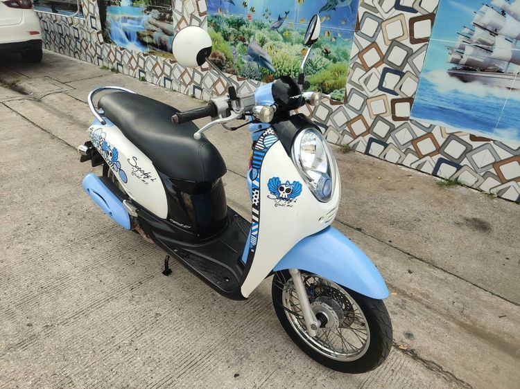 🛵ยังไงก็ขาย SCOOPY-i ปี 54 เครื่องดี สีสวย สตาร์ทมือ เล่มชุดโอนครบ+เปลี่ยนถ่ายน้ำมันเครื่องฟรี ส่งฟรี30 ก.ม รูปที่ 5
