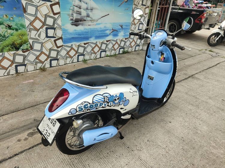 🛵ยังไงก็ขาย SCOOPY-i ปี 54 เครื่องดี สีสวย สตาร์ทมือ เล่มชุดโอนครบ+เปลี่ยนถ่ายน้ำมันเครื่องฟรี ส่งฟรี30 ก.ม รูปที่ 8