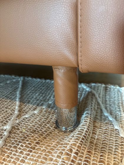 IKEA  2-seat sofa golden brown color  รูปที่ 3