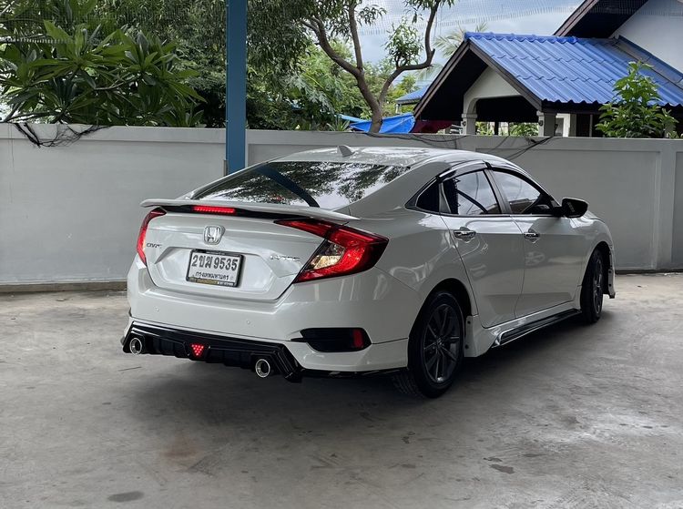 Honda Civic 2021 1.8 EL i-VTEC Sedan เบนซิน ไม่ติดแก๊ส เกียร์อัตโนมัติ ขาว รูปที่ 2