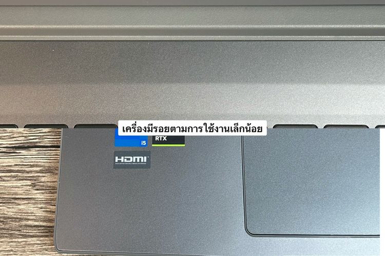 MSI Thin 15 i5-12450H RTX3050(4GB) Ram8 SSD512 จอ15.6 FHD 144Hz สเปคสูง น้ำหนักเบา เครื่องสวย ราคา 17,990.- รูปที่ 10