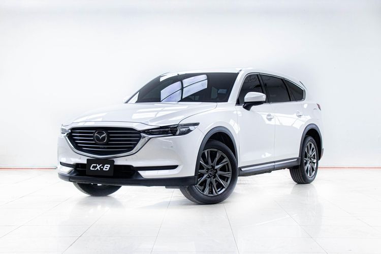 รถ Mazda CX-8 2.5 SP Exclusive สี ขาว