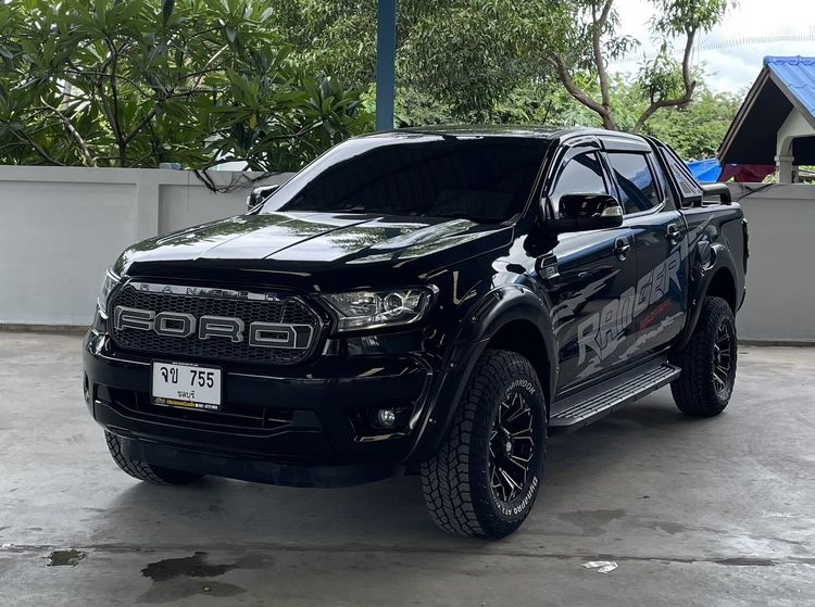 รถ Ford Ranger 2.2 Hi-Rider XLT สี ดำ