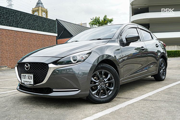 Mazda Mazda 2 2020 1.3 S Sedan เบนซิน ไม่ติดแก๊ส เกียร์อัตโนมัติ เทา
