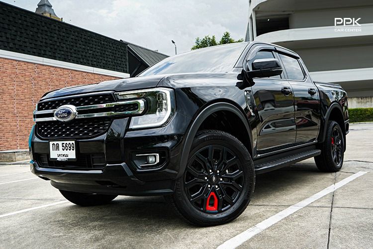 รถ Ford Ranger 2.0 Hi-Rider XLT สี ดำ