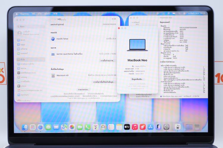 MacBook Neo 8.256GB Batt100 Care 05.27 รูปที่ 2