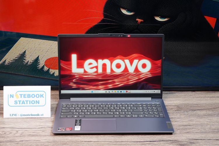 อื่นๆ วินโดว์ 8 กิกะไบต์ ไม่ใช่ Lenovo IdeaPad Slim 3 Ryzen 3-7320U Ram8 SSD512GB จอ15.6 FHD IPS สเปคดีทำงานเก่ง จอใหญ่มีแป้นตัวเลขแยก ดีไซน์บางเบา ขายเพียง 10,900.-เท่านั้