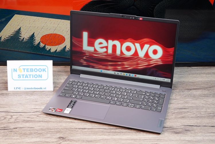 Lenovo IdeaPad Slim 3 Ryzen 3-7320U Ram8 SSD512GB จอ15.6 FHD IPS สเปคดีทำงานเก่ง จอใหญ่มีแป้นตัวเลขแยก ดีไซน์บางเบา ขายเพียง 10,900.-เท่านั้ รูปที่ 4