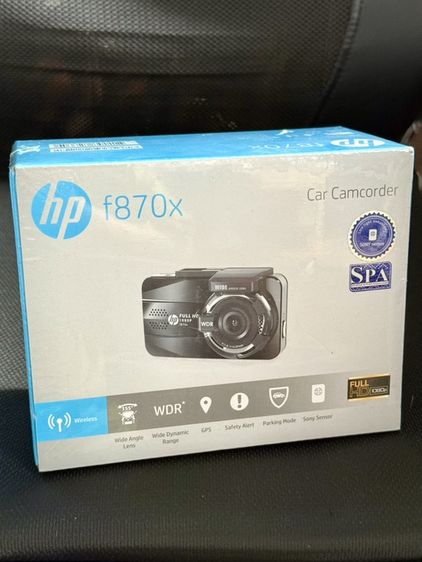 กล้องติดรถยนต์ HP F870X GPS กล้องหน้ารถยนต์ ฟรี Micro SD 32GB