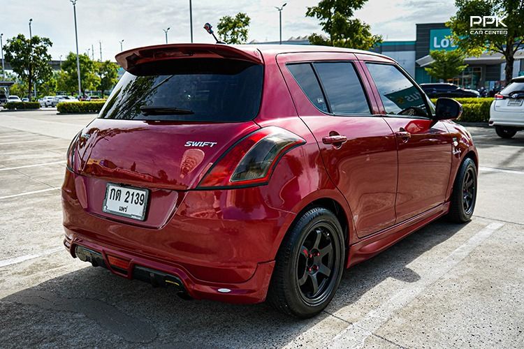Suzuki Swift 2018 1.2 GL Sedan เบนซิน ไม่ติดแก๊ส เกียร์อัตโนมัติ แดง รูปที่ 4