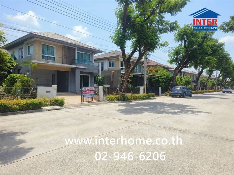 บ้านเดี่ยว 2 ชั้น 52 ตร.ว. หมู่บ้านพฤกษ์ลดา สุวรรณภูมิ ใกล้สนามบินสุวรรณภูมิ ใกล้มหาวิทยาลัยหัวเฉียวเฉลิมพระเกียรติ ถนนวัดศรีวารีน้อย  รูปที่ 3
