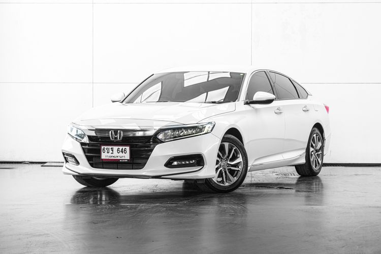 Honda Accord 2019 1.5 Turbo EL Sedan เบนซิน ไม่ติดแก๊ส เกียร์อัตโนมัติ ขาว