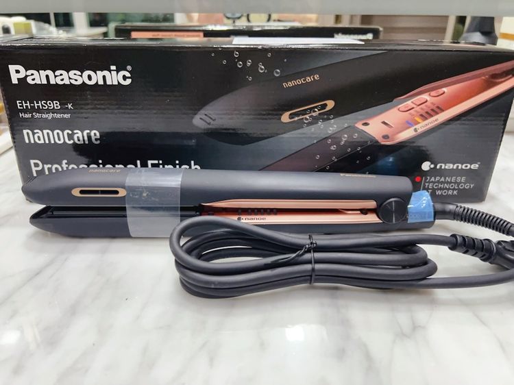 Panasonic เครื่องหนีบผมนาโน รุ่น EH-HS9B-KL ของใหม่ ราคาถูกมาก รูปที่ 2