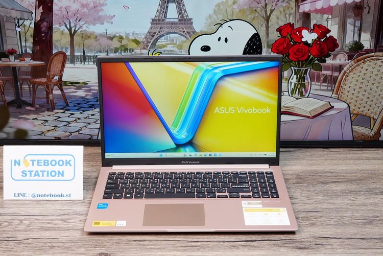 อื่นๆ วินโดว์ อื่นๆ อื่นๆ ใช่ Asus Vivobook 15 i3-1315U Ram8 SSD512 15.6นิ้ว FHD จอใหญ่ภาพคมชัด สเปคดี ทำงานเก่ง เครื่องพร้อมใช้งาน ขายเพียง 10,990.- มีประกันศูนย์