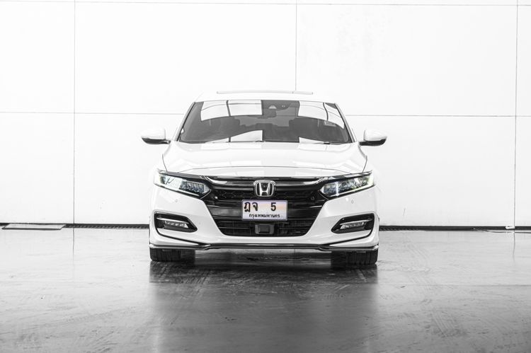 Honda Accord 2021 2.0 Hybrid Tech Sedan ไฟฟ้า เกียร์อัตโนมัติ ขาว รูปที่ 3
