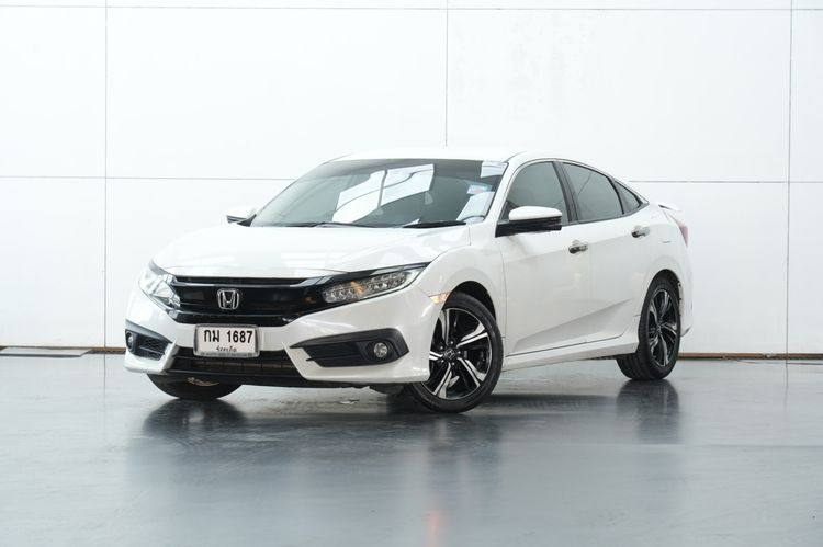 รถ Honda Civic 1.5 Turbo RS สี ขาว