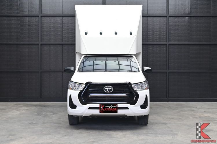 Toyota Hilux Revo 2022 2.4 Entry Pickup ดีเซล ไม่ติดแก๊ส เกียร์ธรรมดา ขาว รูปที่ 2