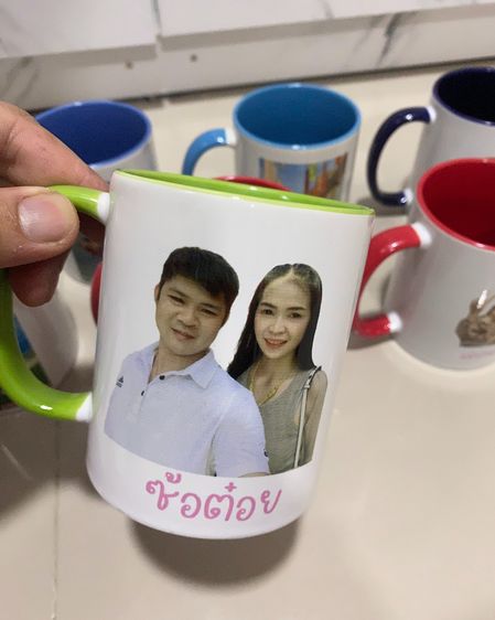 🥛แก้วมัก 🥛แก้วสีโทโทน 🥛แก้วสกรีนรูป รูปที่ 2