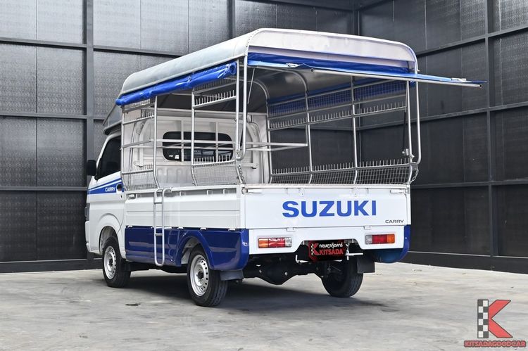 Suzuki Carry 2026 1.5 Pickup เบนซิน ไม่ติดแก๊ส เกียร์ธรรมดา ขาว