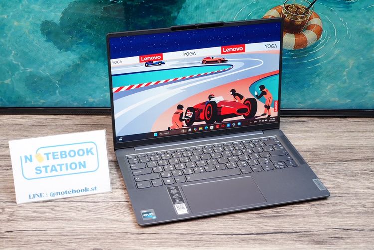Lenovo Yoga Slim 6 i5-13500H RAM16 512GB M.2 จอ14 FHD+ OLED 60Hz สเปคทำงานรุ่นใหม่ ดีไซน์บางเบา หน้าจอสีสวย เครื่องสวยประกันศูนย์ ขายเพียง 2 รูปที่ 3