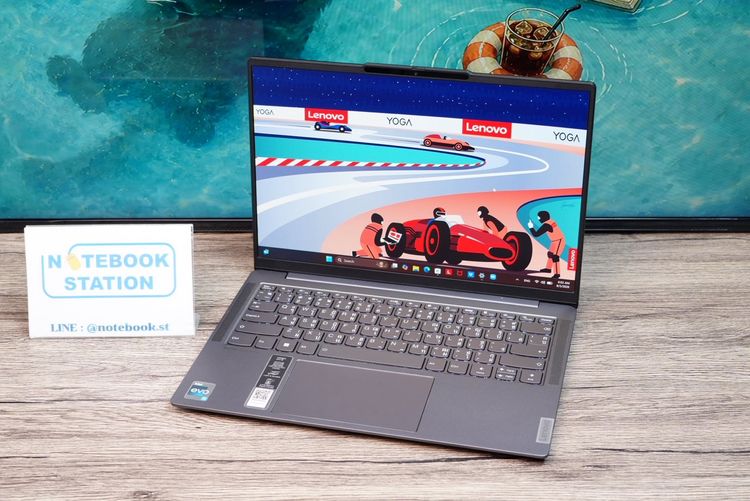 Lenovo Yoga Slim 6 i5-13500H RAM16 512GB M.2 จอ14 FHD+ OLED 60Hz สเปคทำงานรุ่นใหม่ ดีไซน์บางเบา หน้าจอสีสวย เครื่องสวยประกันศูนย์ ขายเพียง 2 รูปที่ 4