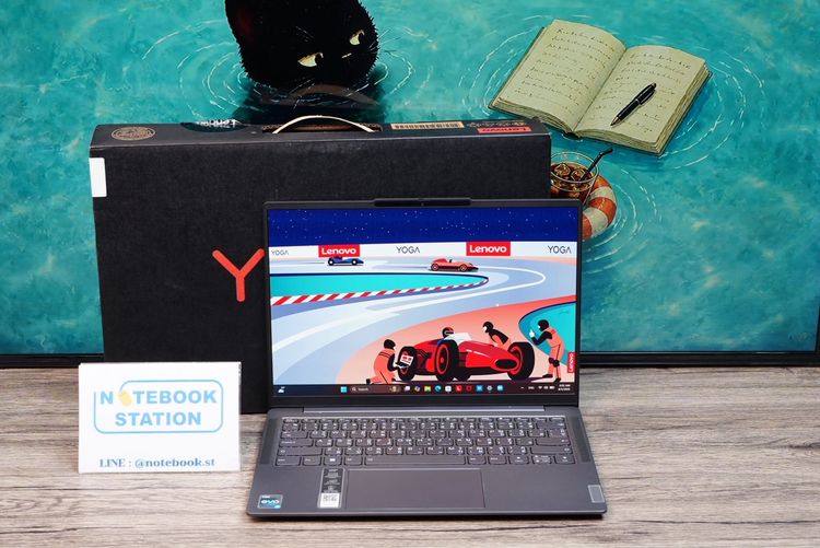 วินโดว์ 16 กิกะไบต์ ใช่ Lenovo Yoga Slim 6 i5-13500H RAM16 512GB M.2 จอ14 FHD+ OLED 60Hz สเปคทำงานรุ่นใหม่ ดีไซน์บางเบา หน้าจอสีสวย เครื่องสวยประกันศูนย์ ขายเพียง 2