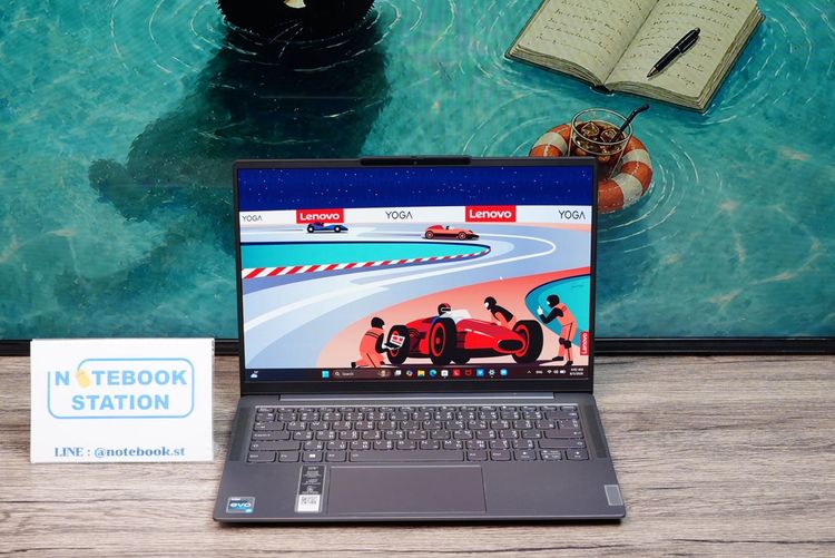 Lenovo Yoga Slim 6 i5-13500H RAM16 512GB M.2 จอ14 FHD+ OLED 60Hz สเปคทำงานรุ่นใหม่ ดีไซน์บางเบา หน้าจอสีสวย เครื่องสวยประกันศูนย์ ขายเพียง 2 รูปที่ 2