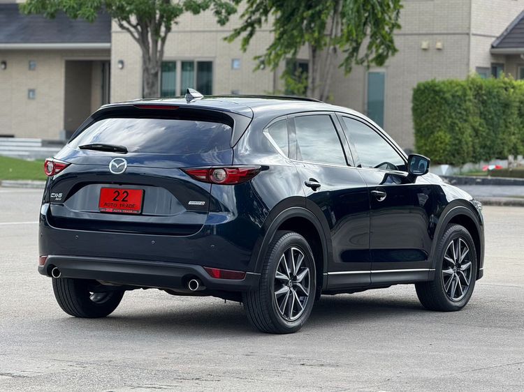 Mazda CX-5 2019 2.2 XDL 4WD Sedan ดีเซล ไม่ติดแก๊ส เกียร์อัตโนมัติ น้ำเงิน รูปที่ 4