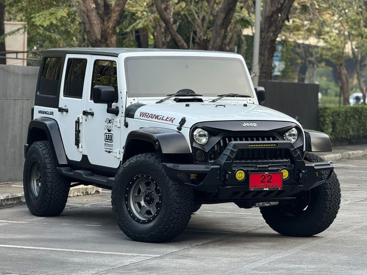 รถ Jeep Wrangler 2.8 CRD 4WD สี ขาว