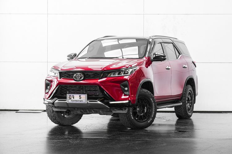 Toyota Fortuner 2021 2.4 Legender Utility-car ดีเซล เกียร์อัตโนมัติ แดง