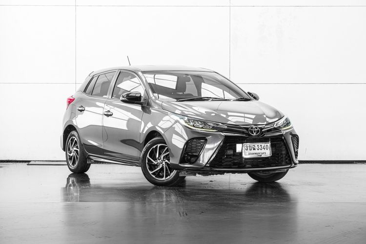 Toyota Yaris 2022 1.2 Sport Sedan เบนซิน เกียร์อัตโนมัติ เทา รูปที่ 2