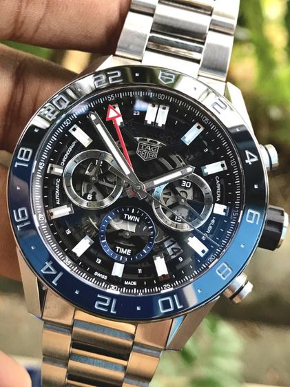 Tag Heuer Carrera Calibre 02 GMT Skeletonized BATMAN CBG2A1Z🇨🇭 รูปที่ 3