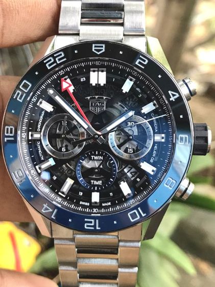 Tag Heuer Carrera Calibre 02 GMT Skeletonized BATMAN CBG2A1Z🇨🇭 รูปที่ 4