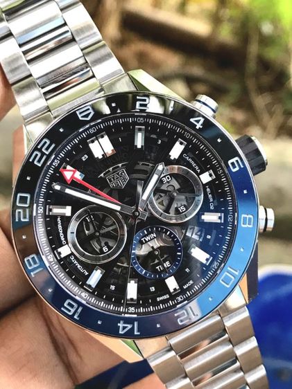 Tag Heuer Carrera Calibre 02 GMT Skeletonized BATMAN CBG2A1Z🇨🇭 รูปที่ 6