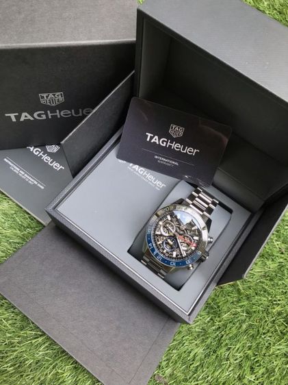 Tag Heuer Carrera Calibre 02 GMT Skeletonized BATMAN CBG2A1Z🇨🇭 รูปที่ 12