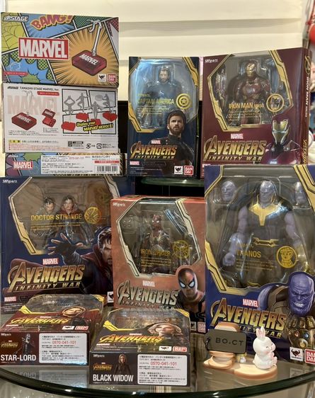 S.H.Figuarts (Avengers: Infinity War) ทุกกล่องแท้จากแบรนด์ Bandai ประเทศญี่ปุ่น