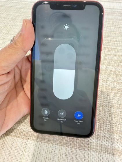 iPhone 11 สีแดง 128 ฝาหลังแตกหน้าจอแท้สแกนหน้าได้ รูปที่ 9
