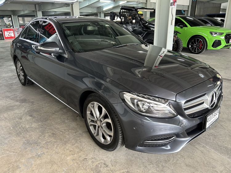 รถ Mercedes-Benz C-Class C200 สี เทา