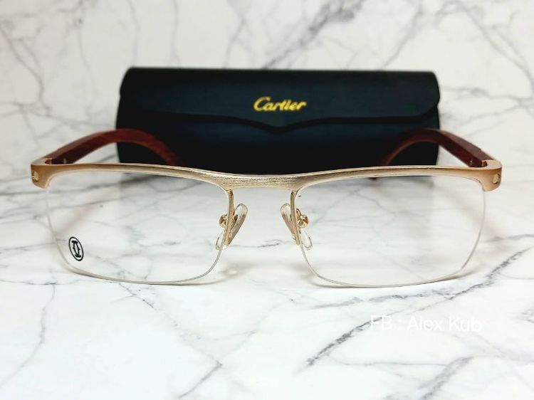 กรอบแว่นตา Cartier รูปที่ 3