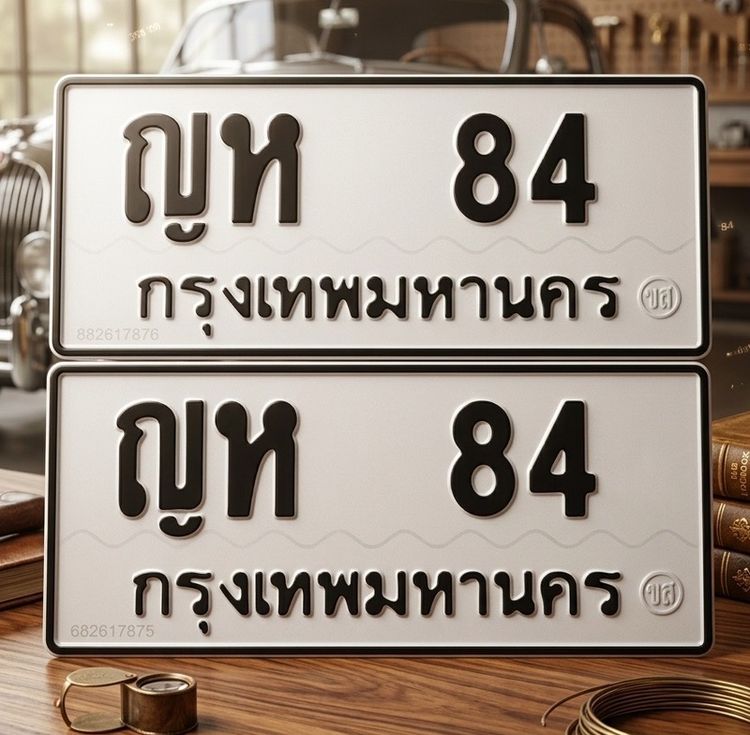 ทะเบียนหมวดเก่าเลข2 ตัว ญห84