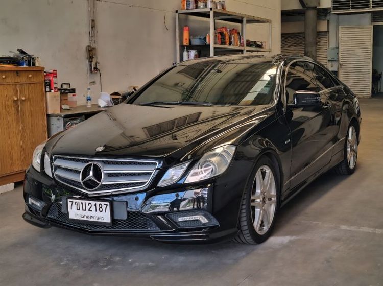 Mercedes-Benz E-Class 2010 E250 CGI AMG Sedan เบนซิน ไม่ติดแก๊ส เกียร์อัตโนมัติ ดำ รูปที่ 3