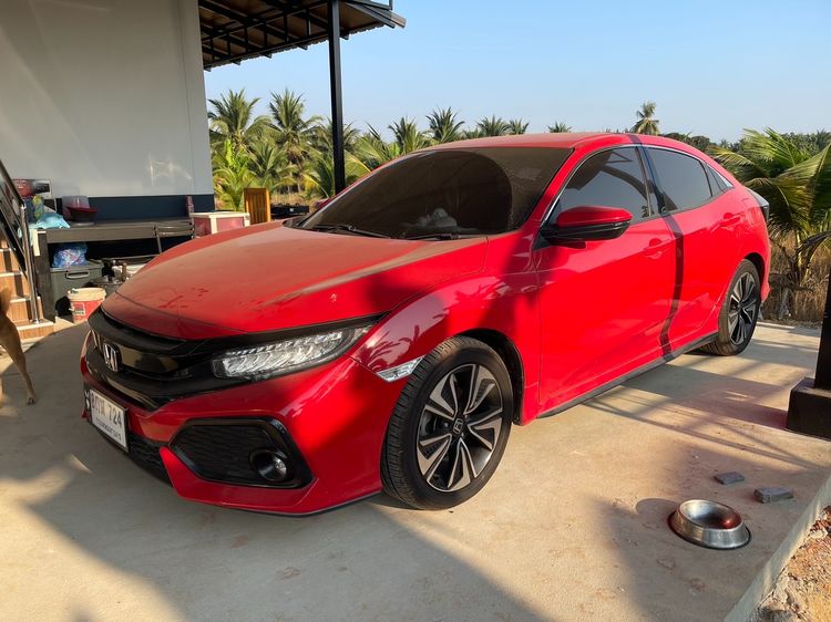 Honda Civic 2019 1.5 Turbo RS Sedan เบนซิน เกียร์อัตโนมัติ แดง รูปที่ 2