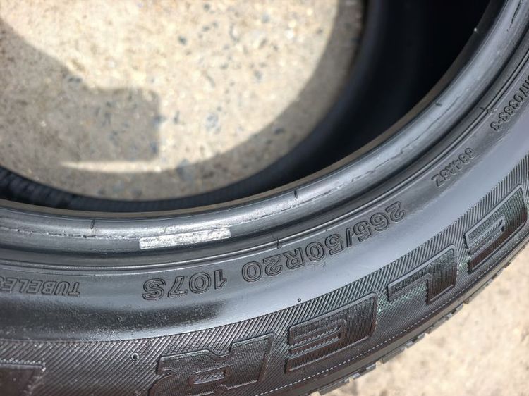 ยาง bridgestone HT 265 50 20 ปี 25 ชุดละ 7,000 บาทครับ รูปที่ 2