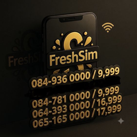 เติมเงิน สวย มงคล เบอร์ freshsim