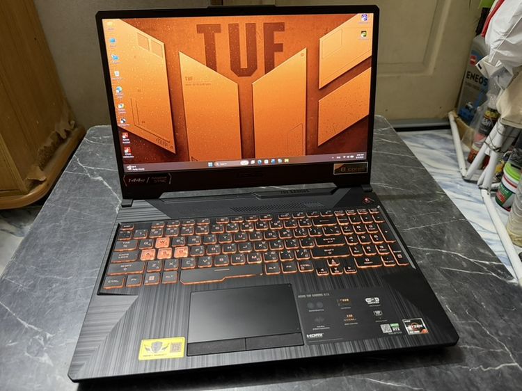 ขาย Note Book ASUS TUF A15 FA506ICB-HN103W R7-4800H Ram 16gb RTX 3050 4 GB GDDR6 512gb SSD M.2 สภาพสวยๆ เลยครับผม รูปที่ 3