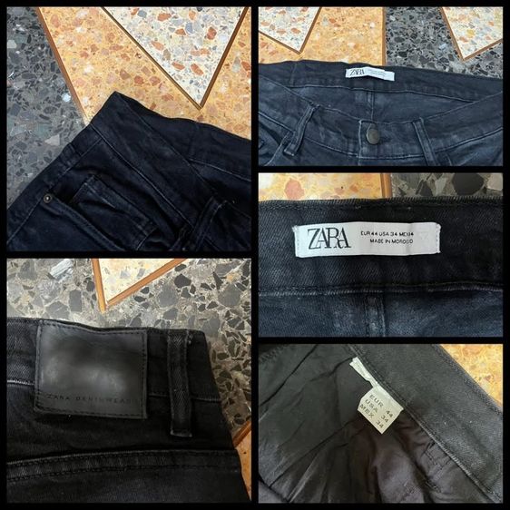 📌ZARA MAN👖 เอว33-34 รูปที่ 5